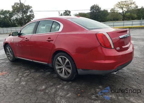 2010 Lincoln Mks z USA, uszkodzony, nr VIN 1LNHL9ER7AG601898